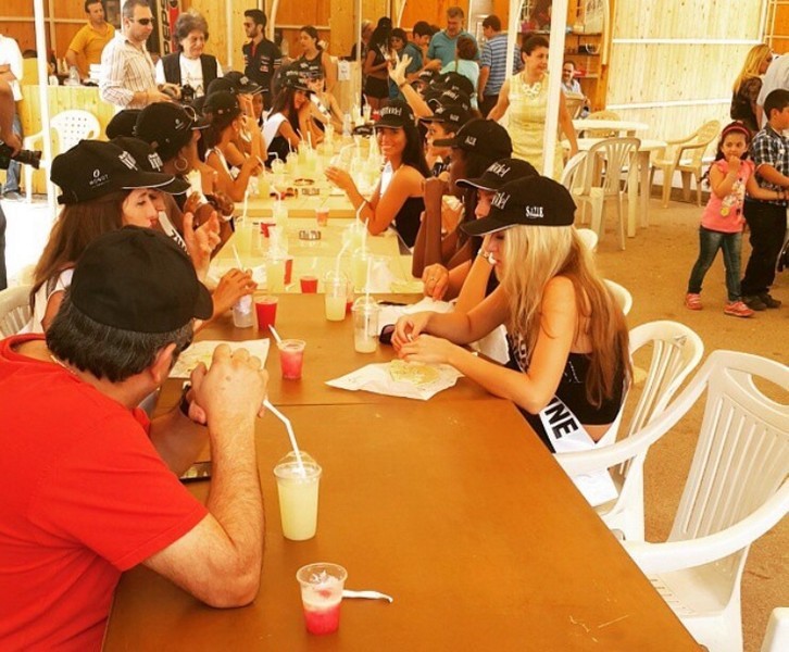 Miss World next top models visit to Batroun